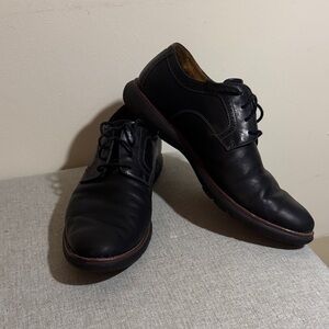 Johnston & Murphy Black Leather Oxfords size 12